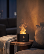 The Hearth Flame Diffuser — Matte Charcoal